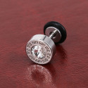 Surgical Steel External Threaded CZ Men Studs